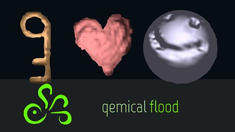 qemical flood 0.2.26.0 — free 3D sculpting with parametric surfaces