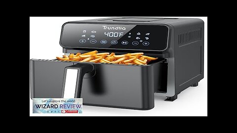 8-in-1 Air fryer 6.3-Quart Metal Smart Combo Oven 1500W Air Fryer oven Review