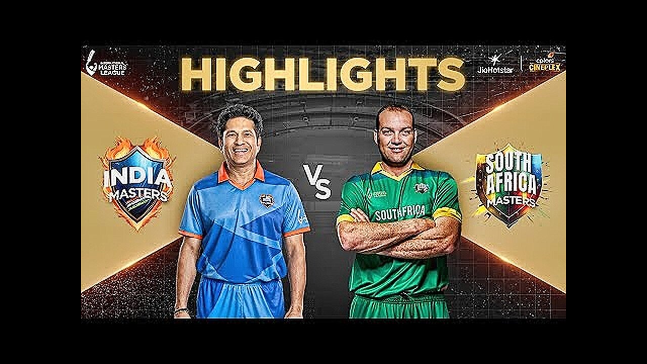 India VS South Africa | Full Highlights | International Masters League | Clipcore