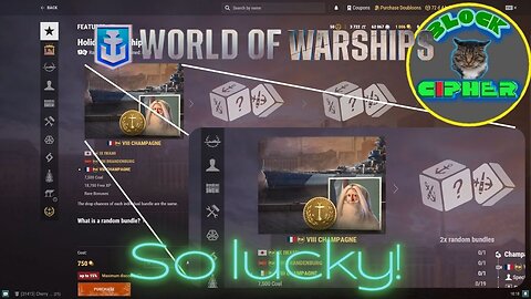 🍀I'm So Lucky🍀On this Random Bundles event | World of Warships