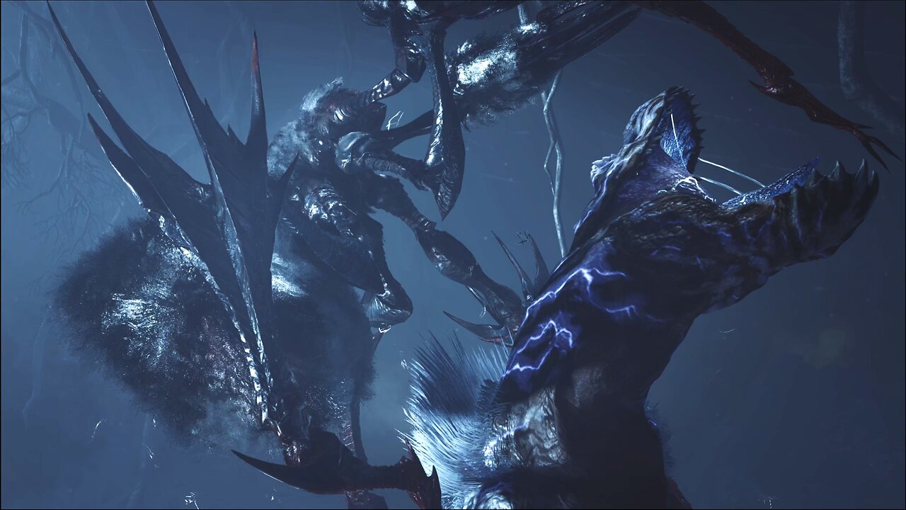 Monster Hunter Wilds: Fighting G. Fulgur Anjanath and Tempered Lala Barina