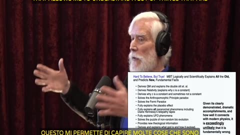 Joe Rogan intervista Thomas Campbell #2259 - sottotitoli italiano e inglese