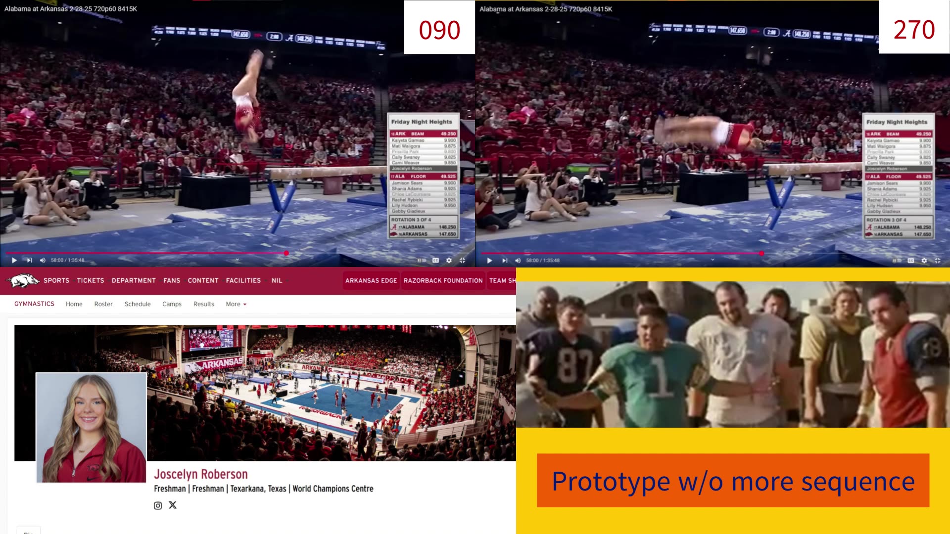 Prototype 4: Putting My Sequence Editing Over (Wrestling Term)