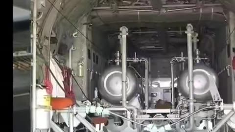 噴灑各式各樣有毒神秘物質、有毒重金屬“Chemtrail 化學凝結尾”飛機的內部結構