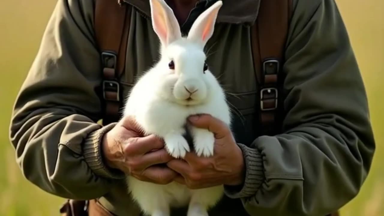 🐇♥️🦔Rabbit and Porcupine Save Each Other's Life #RabbitRescue #CuteAnimals #AnimalRescue