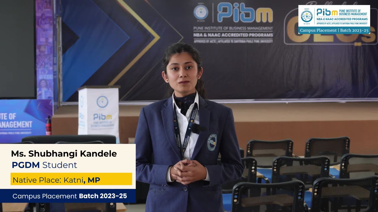 Batch 2023-25 Placements - Ms. Shubhangi Kandele at Deloitte