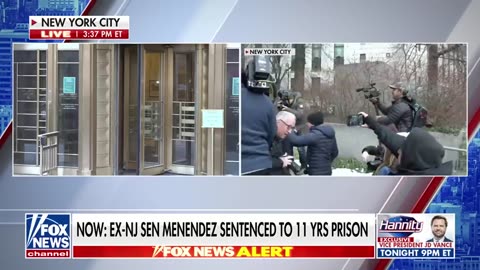 BREAKING: Ex-Senator Menendez sentenced to 11 years in prison