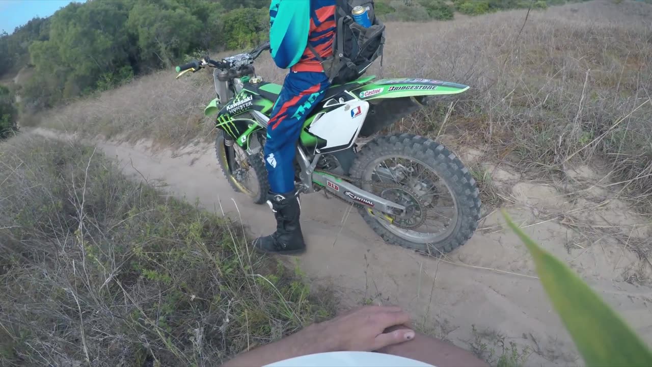 Giving Kriss A Go On The KX