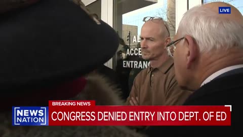 Shadow of Ezra - Democratic members of Congress are being blocked from entering the Department of Ed