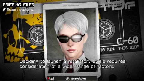 Metal Gear Solid Peace Walker - Dr. Strangelove's Briefing Files