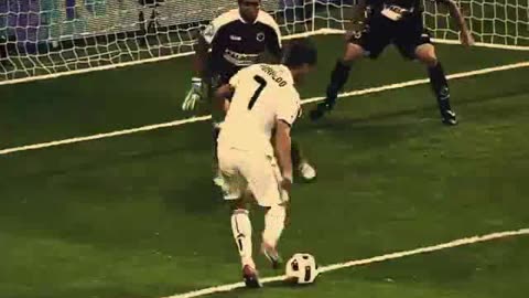 few seconds of CRISTIANO RONALDO