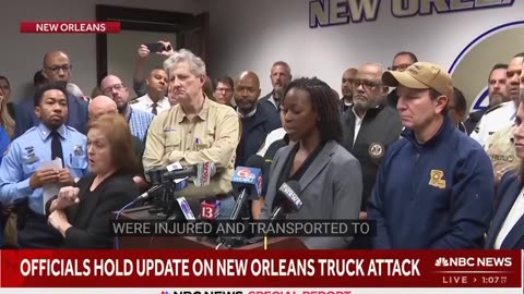 Bourbon Street Vehicle Terrorist Attack On New Year Day: Press Conference