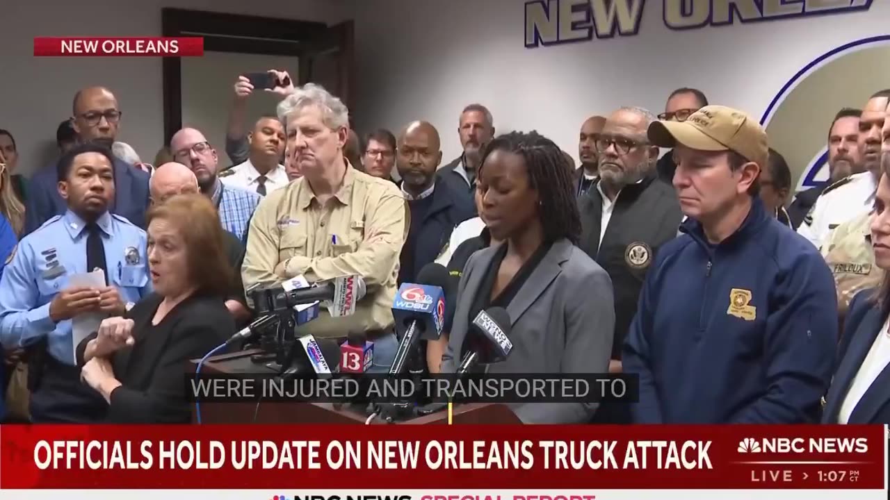 Bourbon Street Vehicle Terrorist Attack On New Year Day: Press Conference