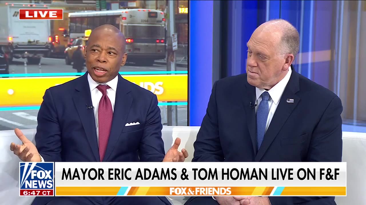 Tom Homan, Mayor Adams reveal 'game changer' move on ICE deportations