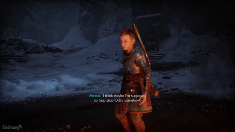 God of War Ragnarök Atreus Meets Freya