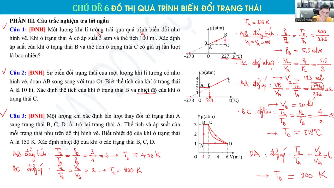 VIDEO BUOI13 ĐỒ THỊ QUÁ TRÌNH BIẾN ĐỔI TRẠNG THÁI KHÍ