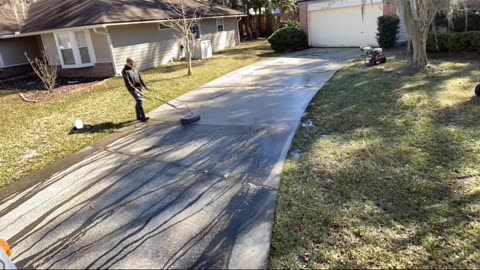 Driveway Cleaning !!!