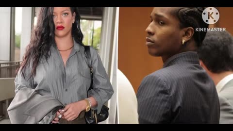 A$AP Rocky jumps into tearful Rihanna’s arms after being found not guilty in shooting trial