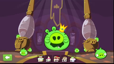 Bad Piggies Sample King Pig Feeding Session