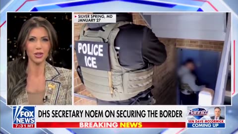 DHS Secretary Kristi Noem tells Fox News she has found the ICE raid leakers and is FIRING them