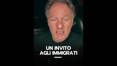 Robby Giusti - Ai tanti amici immigrati (02.03.25)