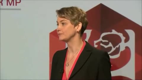 Yvette Cooper tells a joke...