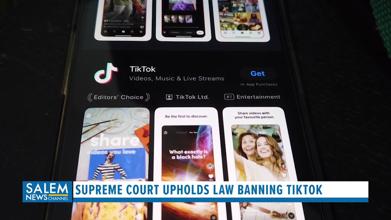 Supreme Court Upholds Law Banning TikTok If It's Not Sold By Its Chinese Parent Company