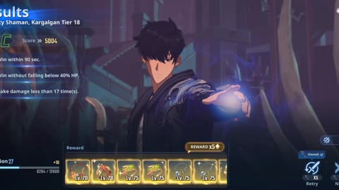 Epic Solo Leveling Arise Battle – Almighty Shaman Kargalgan at Level 17!