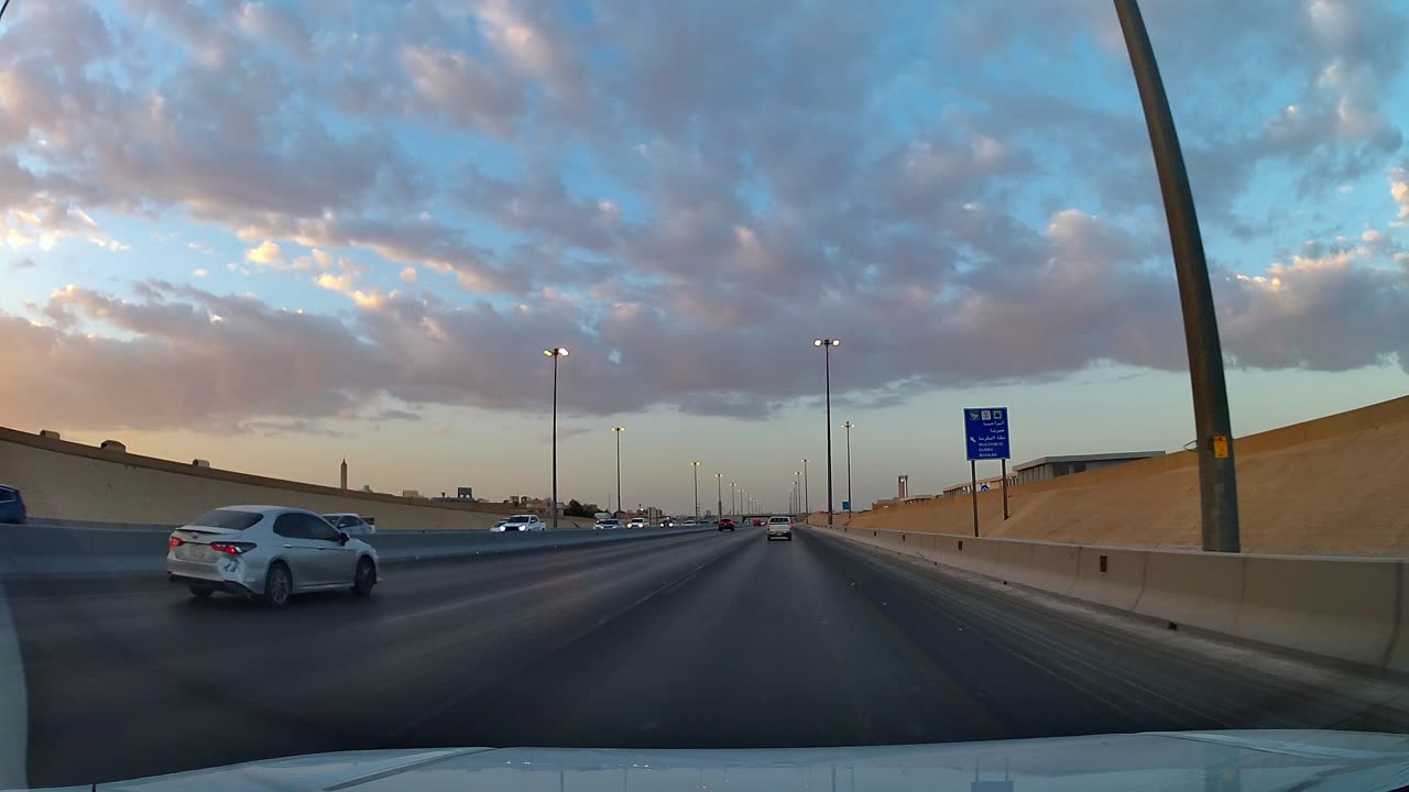 ASMR Driving- asmr no talking - driving directions-Riyadh City Saudi Arabia