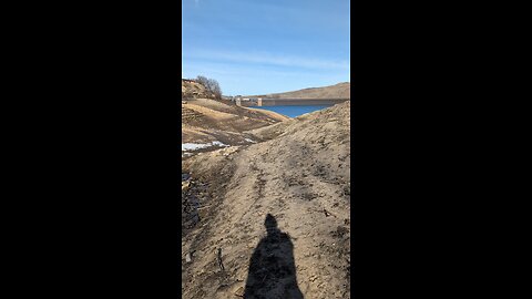 Lucky Peak reservoir!