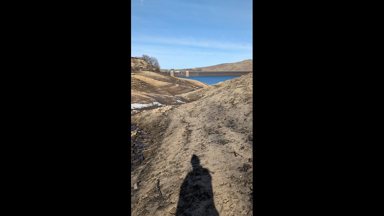 Lucky Peak reservoir!