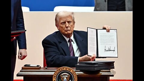 World on edge as US president Donald Trump Signs Executive Orders