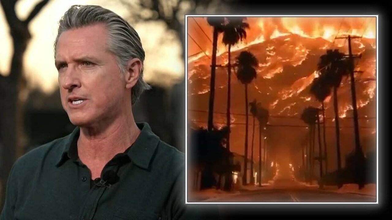 Watch The Man Most Responsible For The Worst Fires In California History - Gavin Newsom