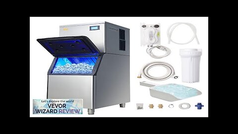 VEVOR Commercial Ice Maker 550LBS/24H Ice Making Machine with 330.7LBS Large Storage Review