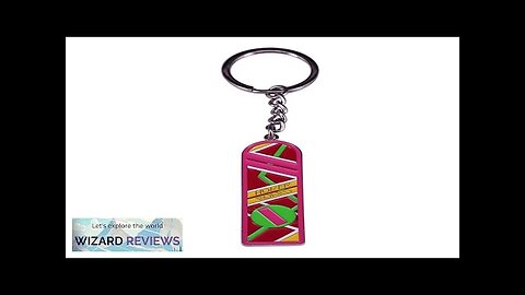 Back To The Future keyring Marty McFly HoverBoard Keychain Time travel Sci-fi Review