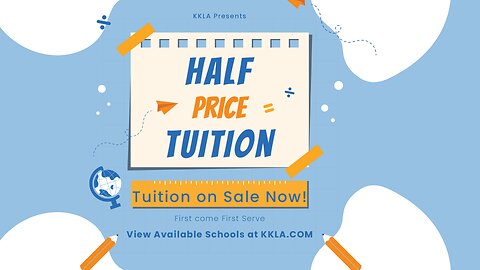 Pastor Scott Show - Half Price Tuition Special