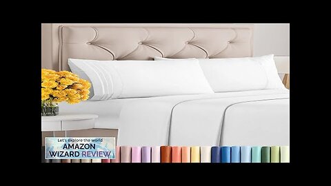 Queen Size 4 Piece Sheet Set Comfy Breathable & Cooling Sheets Review