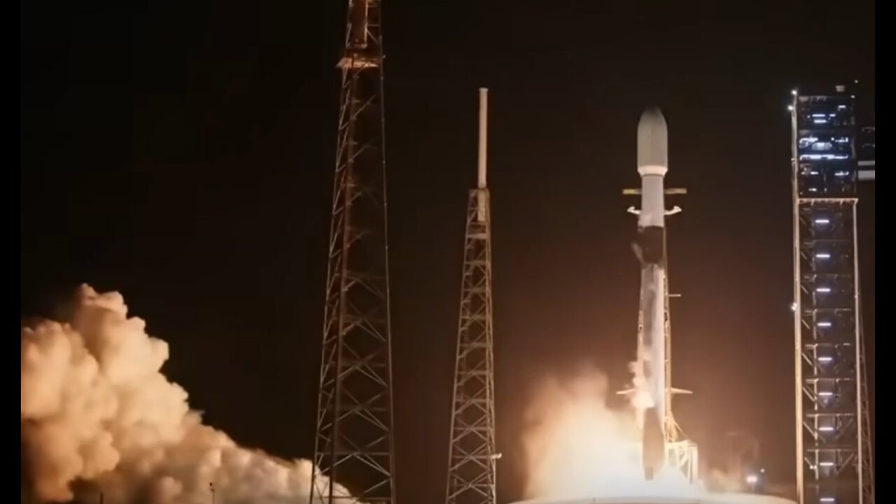 SpaceX's first 2025 mission, launching the Thuraya 4 spacecraft