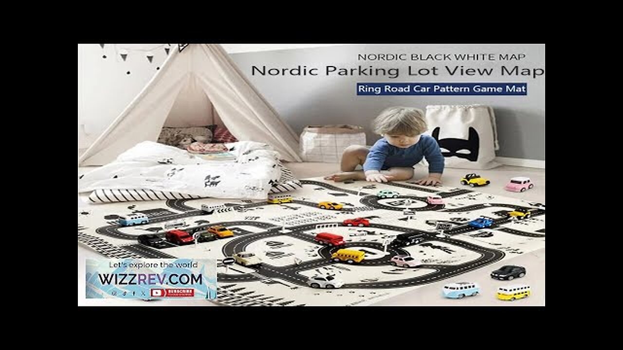 Road Mat Children Traffic Car Map Boy Girls Educational Toy Road Plastic Review