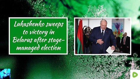 Lukashenko sweeps to victory in Belarus after stage-managed election