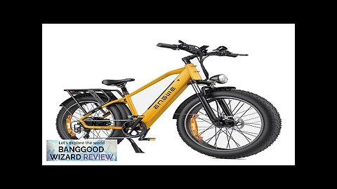 USA DIRECT ENGWE E26 16Ah 48V 750W Electric Bike 26*4.0 Inch Fat Review