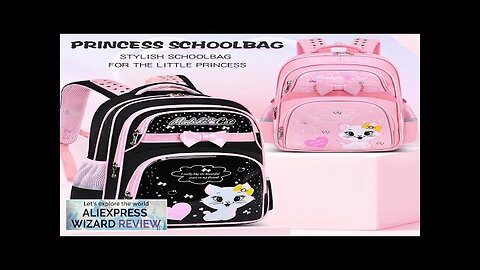 Children's Shoulder Bag Elementary School Students Schoolbag Girls One Two Three Four Review