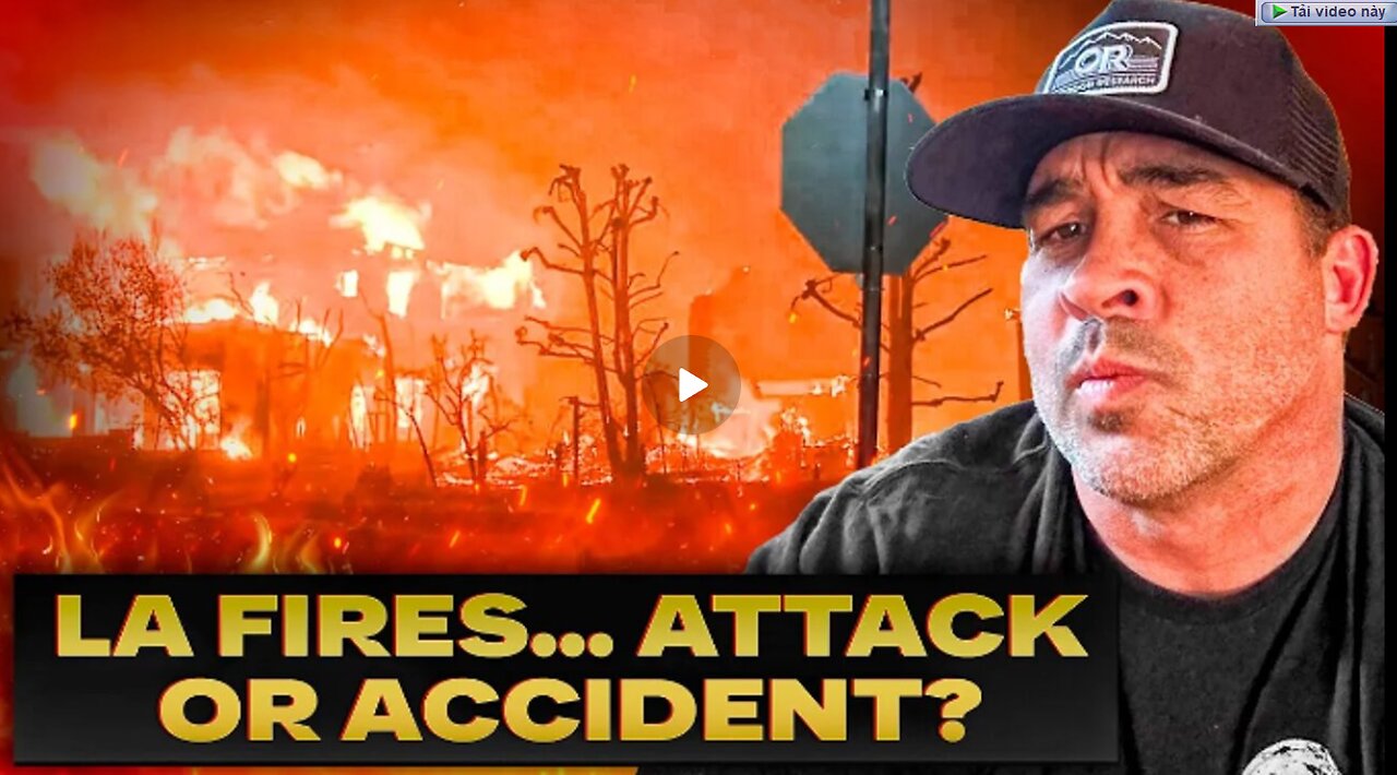 Los Angeles Consumed In An Apocalyptic Blaze! Almost Like An Attack. Juanito Explains..