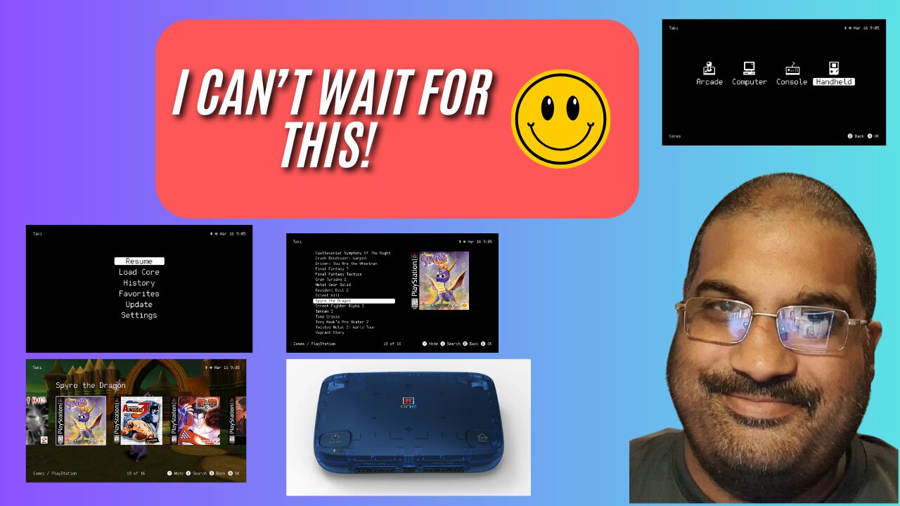Taki Udon Shows Off Custom Themes & Box Art for SuperStation One FPGA Console!
