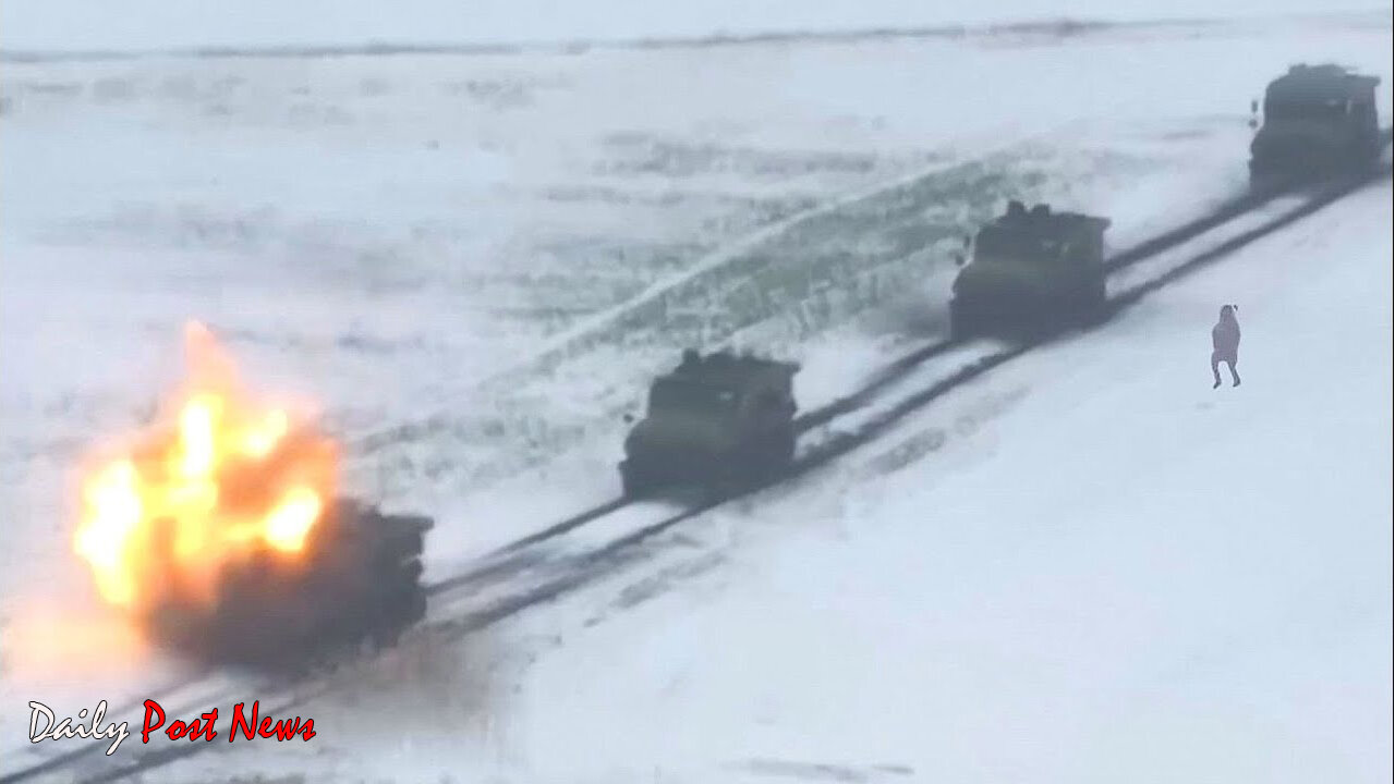 Putin sent a huge convoy of tanks to Kursk, but here’s what happened..