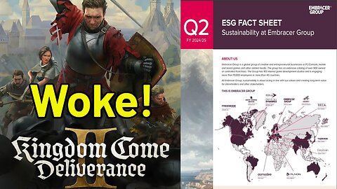 Kingdom Come Deliverance 2 is Woke. Whether you Buy it is Your Choice.