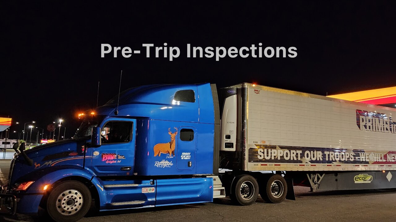 Introduction to Pre-Trip Inspection