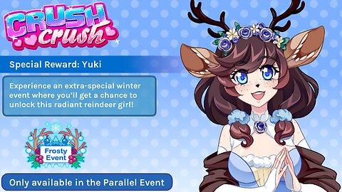 Let's Play Crush Crush: Frosty Event. Recruiting Yuki at Long Last