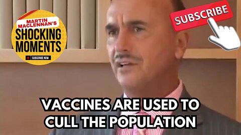 💉DR. LEONARD COLDWELL - VACCINES ARE USED TO STERILIZE AND CULL THE POPULATION💉