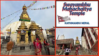 Swayambhu Mahachaitya Temple स्वयम्भू स्तूप - UNESCO World Heritage - Kathmandu Nepal 2025